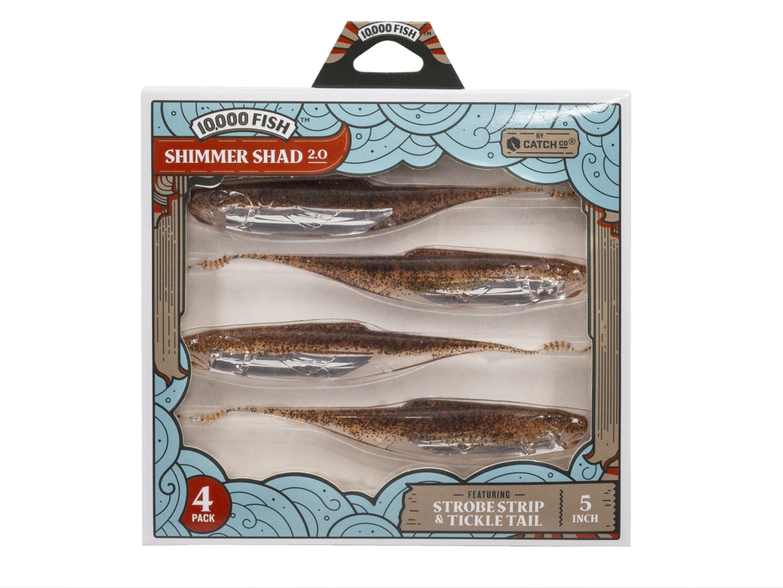 10,000 Fish Shimmer Shad 2.0 10,000 Fish Shimmer Shad 2.0 -Karls shop 10kfish shimmershad front packaging 1
