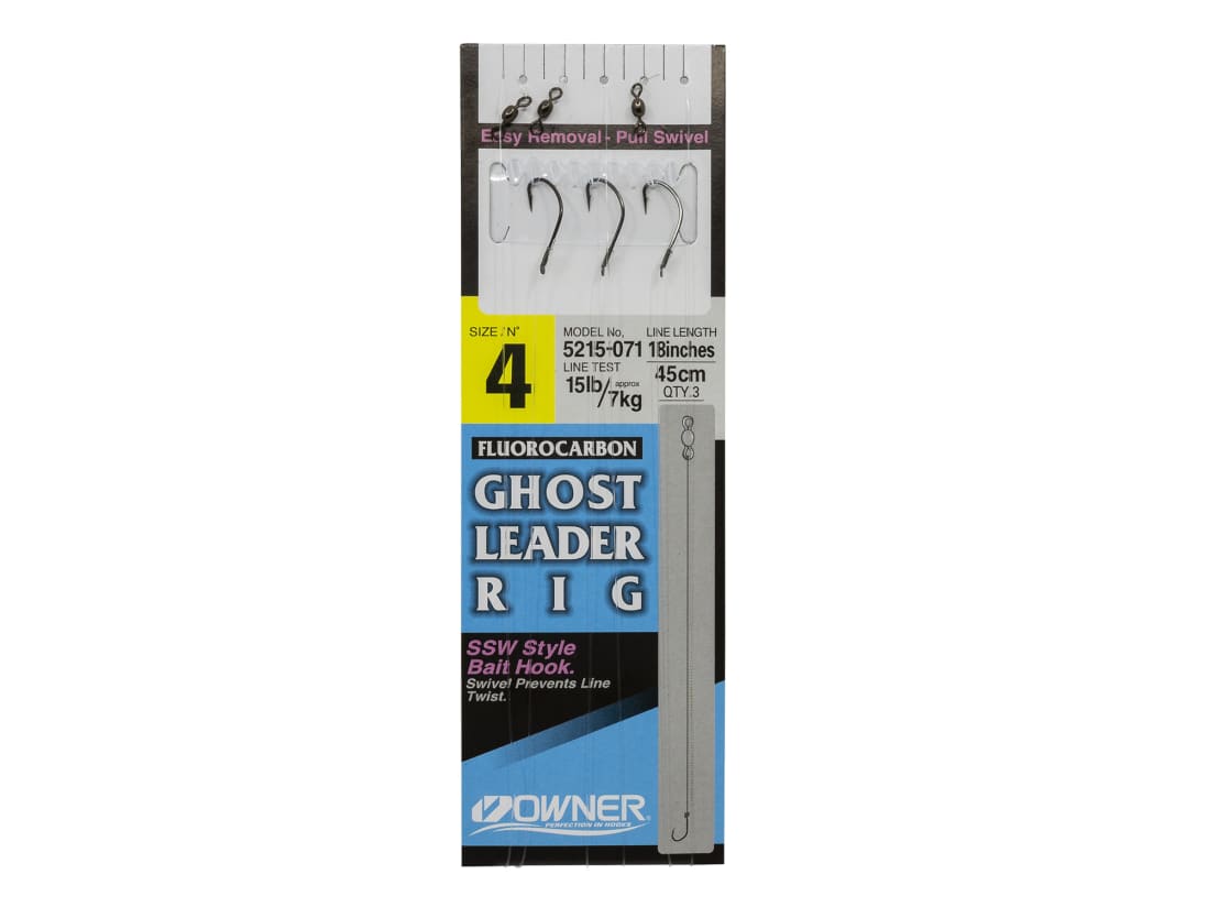 Owner Ghost Leader w/ Bait Hook Owner Ghost Leader W/ Bait Hook -Karls shop 11 10 own 10017a 1