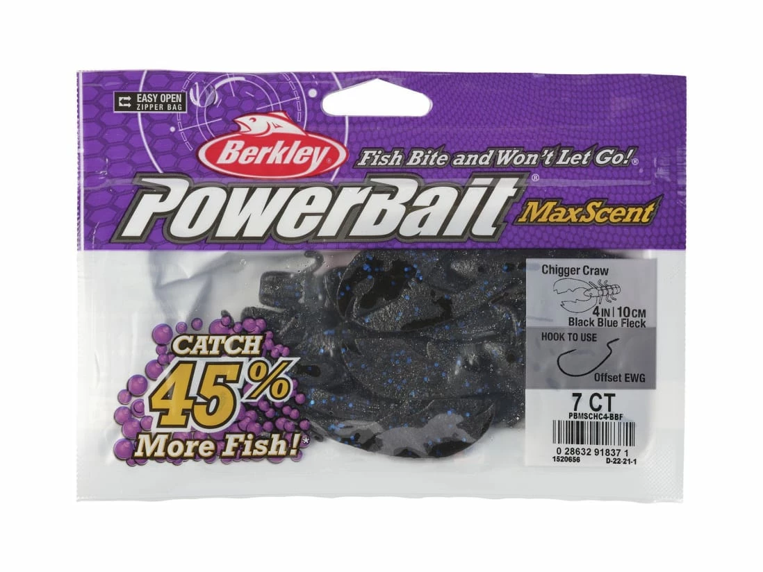 Berkley Powerbait MaxScent Chigger Craw - Image 3