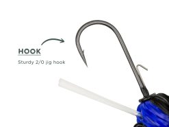 Catch Co. Tight Rope Baby Firework Super Jig 4 Catch Co. Tight Rope Baby Firework Super Jig -Karls shop feature tightropejig hook 01a