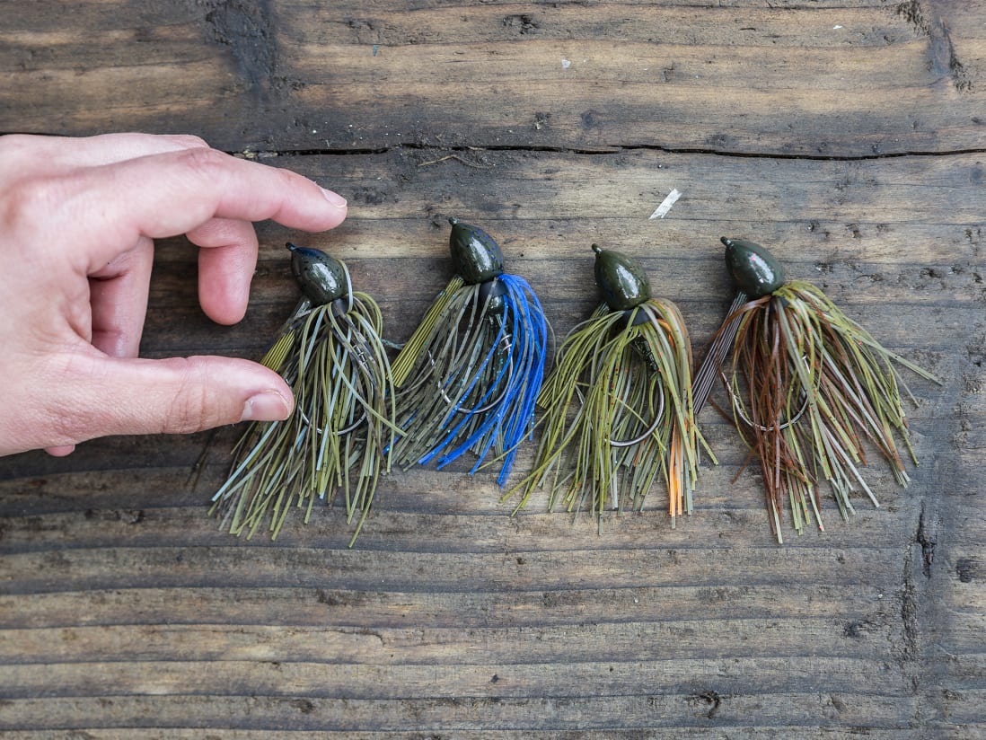 Strike King Hack Attack Fluorocarbon Flipping Jig 4 Strike King Hack Attack Fluorocarbon Flipping Jig - Image 2