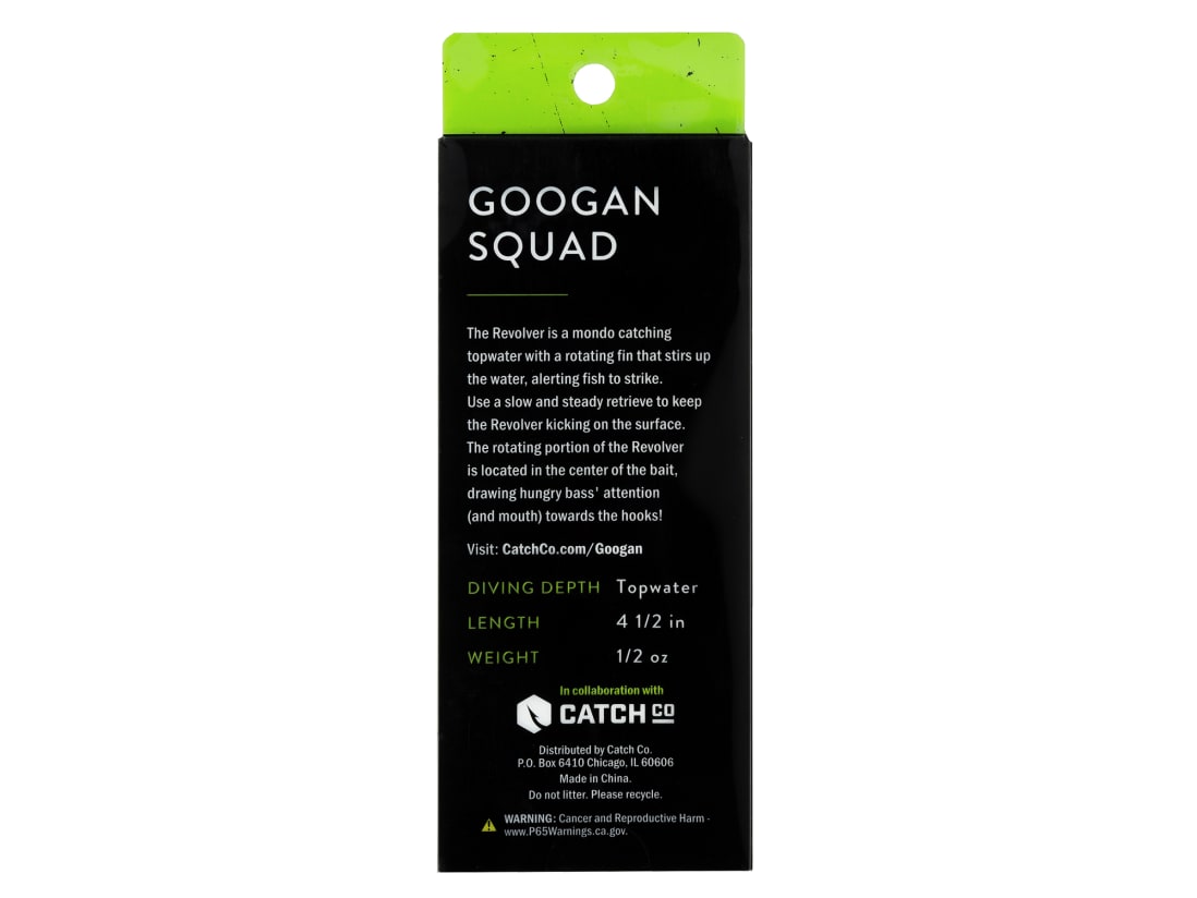 Googan Squad Revolver Googan Squad Revolver -Karls shop packaging revolver back ggs 1