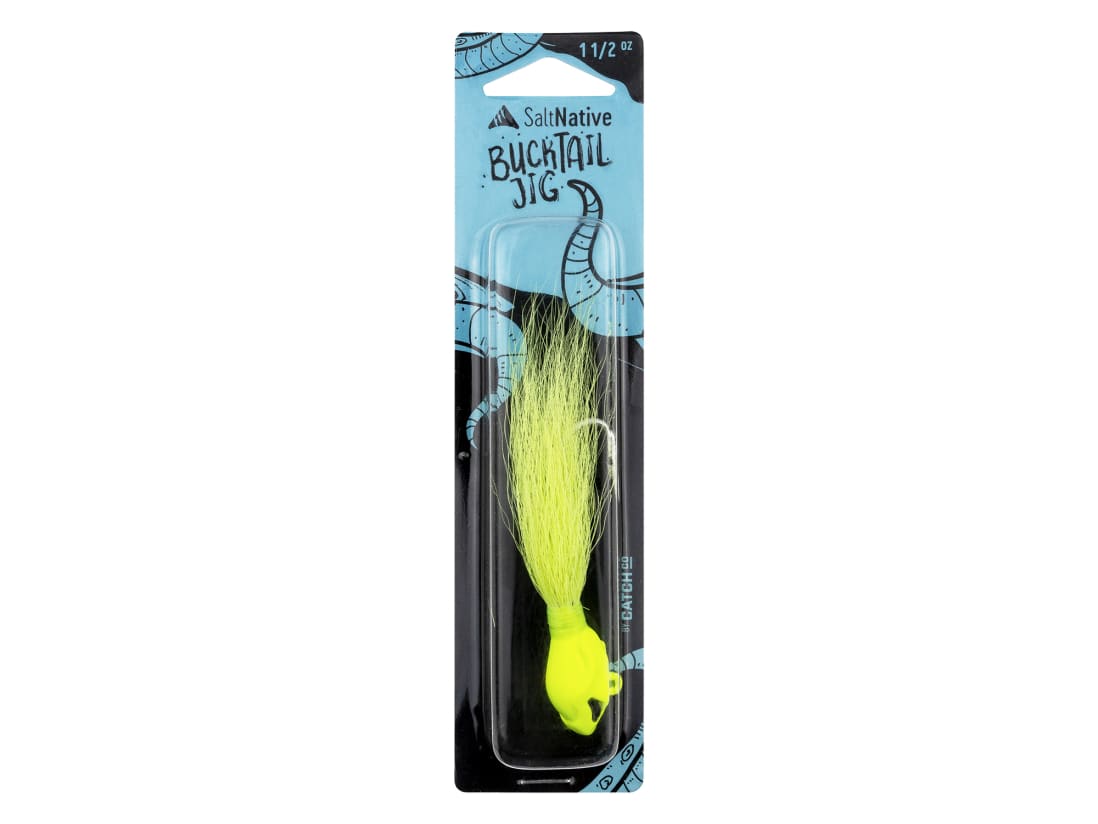 SaltNative Bucktail Jig SaltNative Bucktail Jig -Karls shop snl packaging front 1